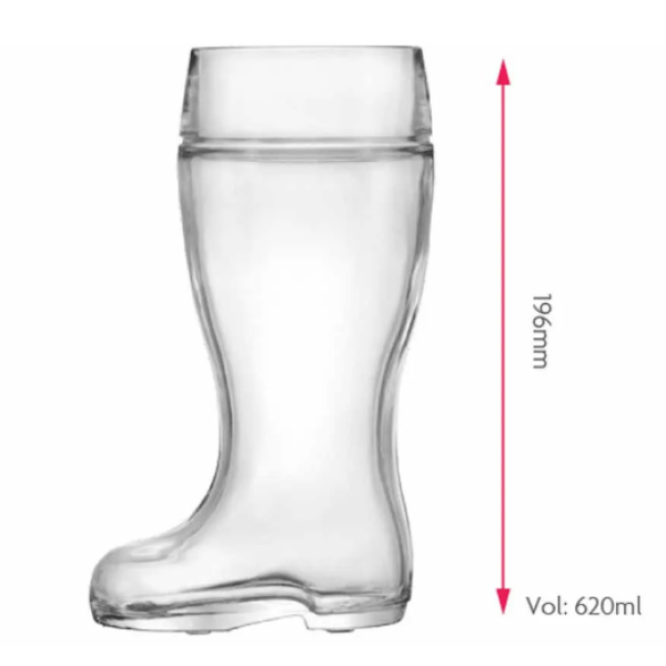 Copo de Vidro Bota Stiefel Médio 620ml - Image 2