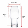 Conjunto 4 Copos de Vidro Atlanta Craft Beer Vidro 473ml - Image 3