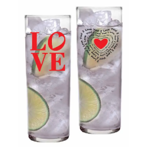Conjunto 2 Copos de Vidro para Drink  320mL