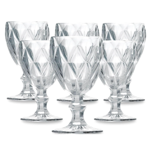Conjunto de Taças Diamante 6 Unidades