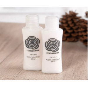 Loção Hidratante de 35ml  Linha Herbal Amenities Conamore 10 Unds