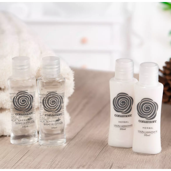 Loção Hidratante de 35ml  Linha Herbal Amenities Conamore 10 Unds - Image 2