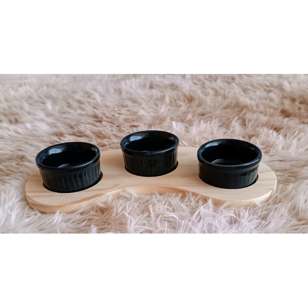 Conjunto Tábua com 3 Ramequim - Image 4