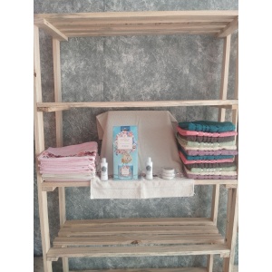 Kit 1 Difusor de Aromas Ideale 150ml  + 1 Toalha de Rosto + 3 Sabonetes + 2 Cremes Hidratante