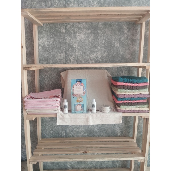Kit 1 Difusor de Aromas Ideale 150ml  + 1 Toalha de Rosto + 3 Sabonetes + 2 Cremes Hidratante