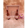 Kit Presente: Contém 1 Copo de Vidro Bota Stiefel Médio para Cerveja  620 mL + 2 Cervejas Long Neck - Image 2