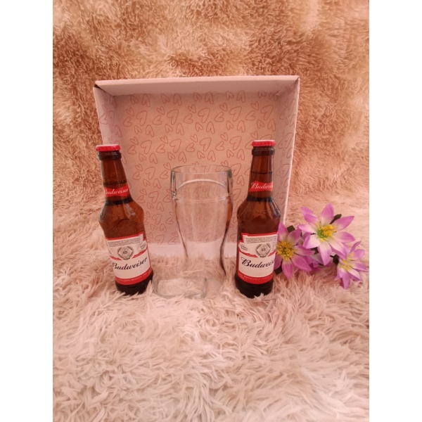 Kit Presente: Contém 1 Copo de Vidro Bota Stiefel Médio para Cerveja  620 mL + 2 Cervejas Long Neck - Image 2