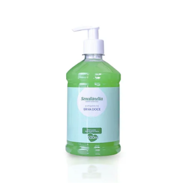 3 Sabonetes Líquido 500 ml | Extrato de Erva Doce