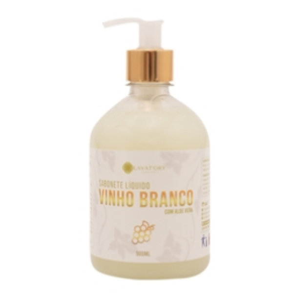 3 Sabonetes Líquido 500 ml | Vinho Branco