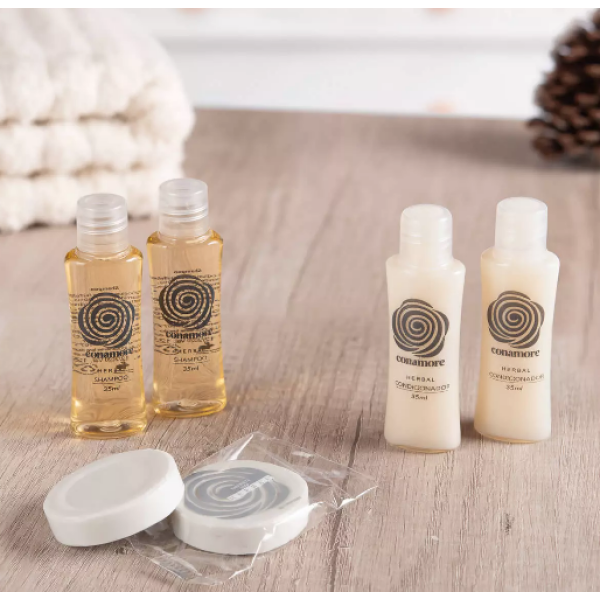 Mini Sabonete em Barras de 30gr Linha Herbal Amenities Conamore 10 unds - Image 2
