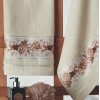 Toalha de Rosto Felpuda Estampada Dianneli 310g/m² - Sensação – 100% Algodão