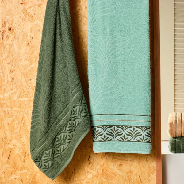 Toalha de Rosto Jacquard Dianneli 340g/m²  Sintra - 100% Algodão - Image 2