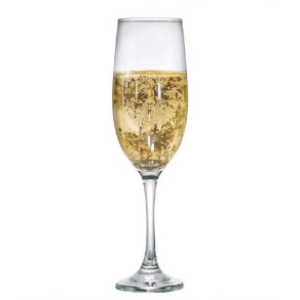 Conjunto 4 Taças de Vidro para Champagne 200ml