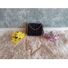 Bolsa Pequena Luxo em Crochê com Fios de Malha - Image 6