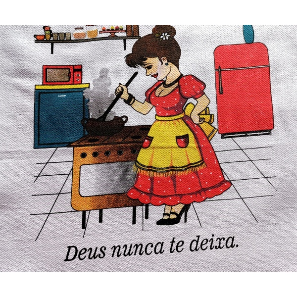 Kit Presente: Pano de Prato Sarja Estampado | Kit com 10 unidades 45cmX74cm - Grande - Image 8