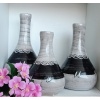 Trio de Vaso Médio Cerâmica