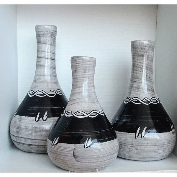 Trio de Vaso Médio Cerâmica - Image 7