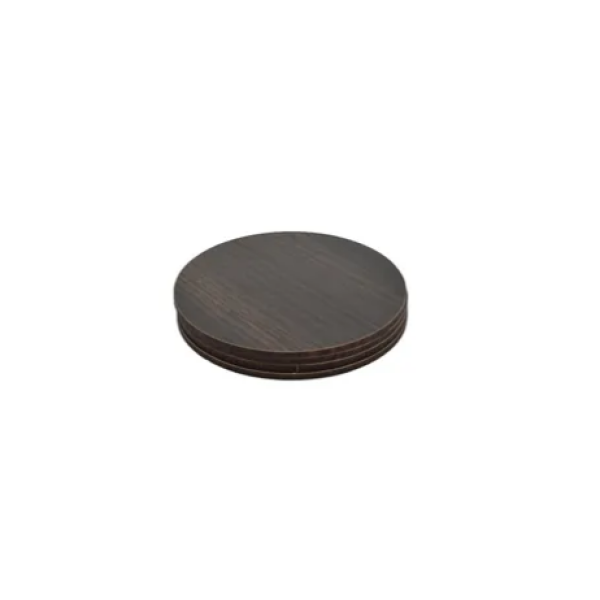 Porta Copos em MDF com Suporte e 12 Unidades  na Cor Tabaco - Image 2