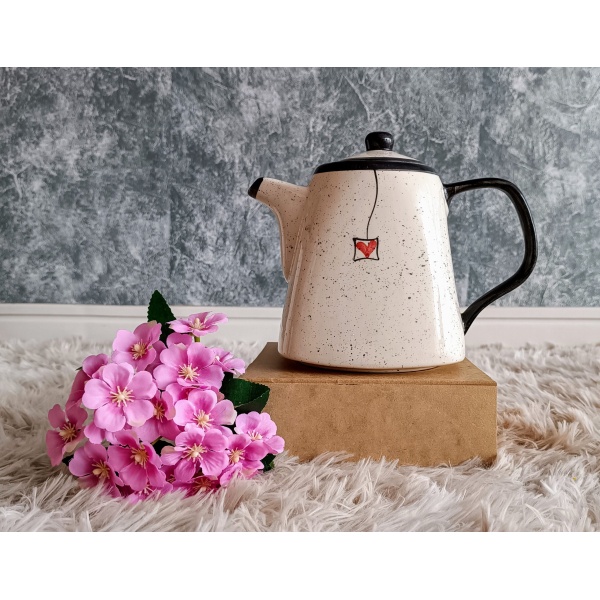 Bule Café / Chaleira 1L Cerâmica | Produto Artesanal - Image 2