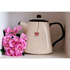 Bule Café / Chaleira 1L Cerâmica | Produto Artesanal
