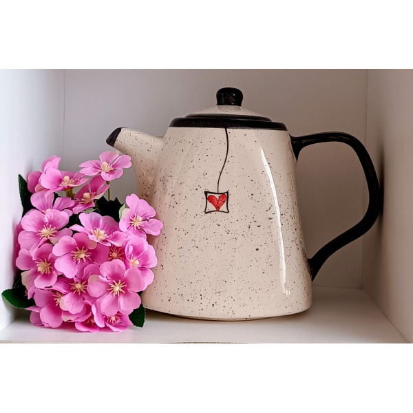 Bule Café / Chaleira 1L Cerâmica | Produto Artesanal