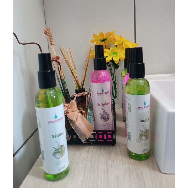 Kit 3 Aromatizadores de Ambiente  Spray 200mL Senalândia