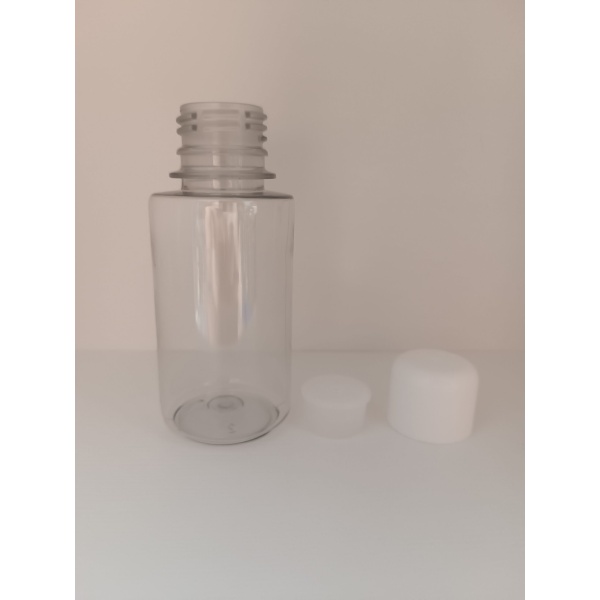 Frasco Cilíndrico Pet 100 ml Boca Rosca 28mm Cristal | 85 unds - Image 6